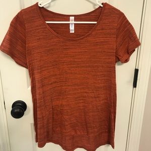 Lularoe Burnt Orange Classic Tee